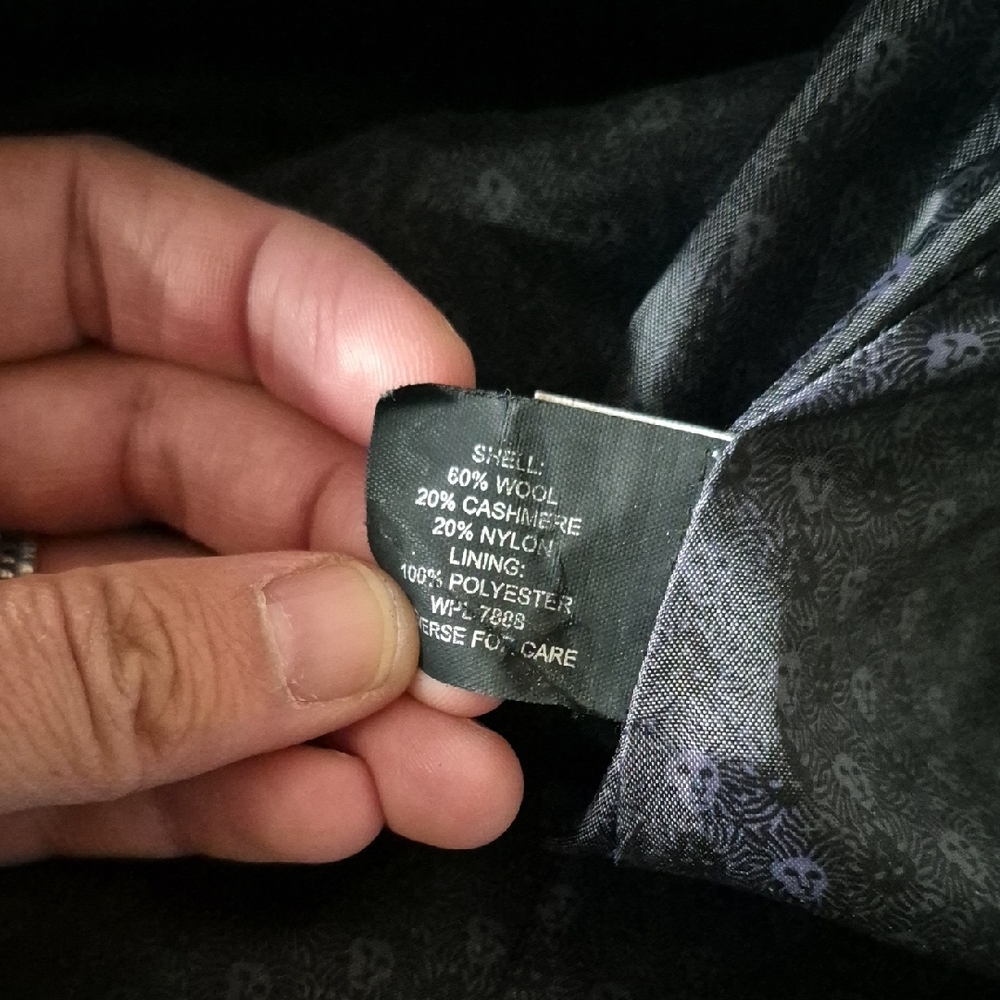 Anne Klein Women's Black Pea Coat - Picture 5 of 5